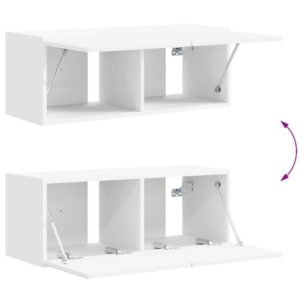 vidaXL 4 pcs Biela – Obrázok 13