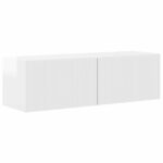 vidaXL 4 pcs Vysoký lesk bielej – Obrázok 5