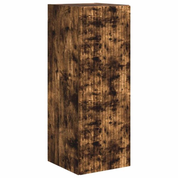 vidaXL 4 pcs Dymová dub – Obrázok 8