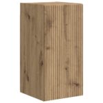 vidaXL 3 pcs Remeselný dub – Obrázok 6