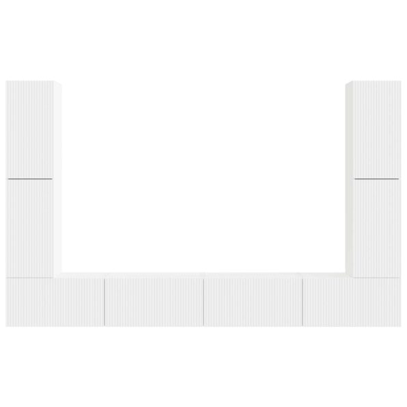 vidaXL 4 pcs Biela – Obrázok 7