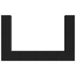 vidaXL 4 pcs Čierna – Obrázok 7