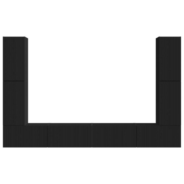 vidaXL 4 pcs Čierna – Obrázok 7