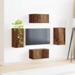 vidaXL 2 pcs Staré drevo – Obrázok 4