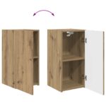 vidaXL Zostava TV skriniek 4 pcs Remeselný dub Kompozitné drevo – Obrázok 11