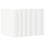 vidaXL 3 pcs Biela – Obrázok 6