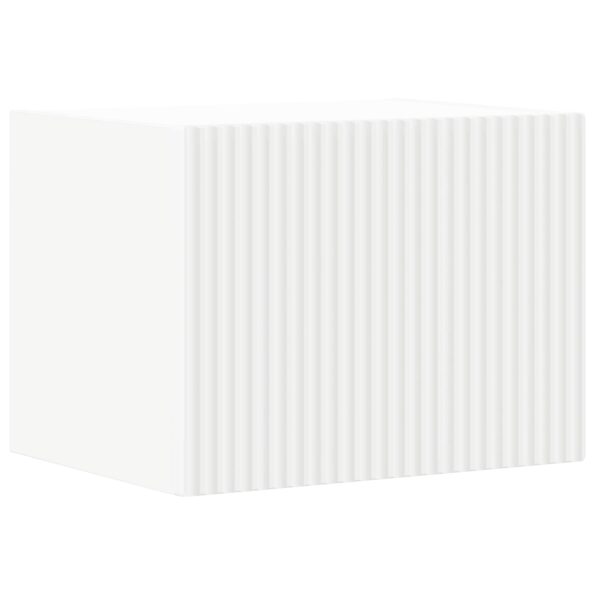 vidaXL 3 pcs Biela – Obrázok 6