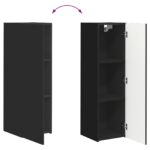 vidaXL 3 pcs Čierna – Obrázok 13