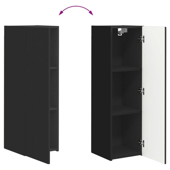 vidaXL 3 pcs Čierna – Obrázok 13