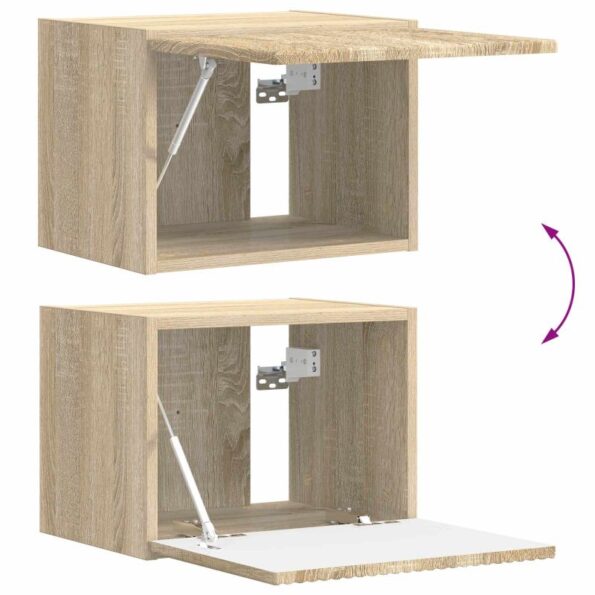 vidaXL 3 pcs Sonoma dub – Obrázok 12