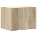 vidaXL 3 pcs Sonoma dub – Obrázok 6