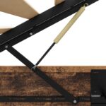 vidaXL Otomanový posteľný rám Staré drevo 193 x 120 x 25 cm – Obrázok 9