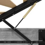 vidaXL Otomanový posteľný rám Sivý Sonoma 193 x 120 x 25 cm – Obrázok 9