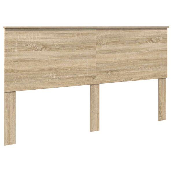 vidaXL Rám postele Sonoma 200 x 200 cm Masívne borovicové drevo – Obrázok 6