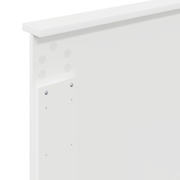 vidaXL Rám postele Biela 75 x 190 cm Masívne borovicové drevo – Obrázok 11