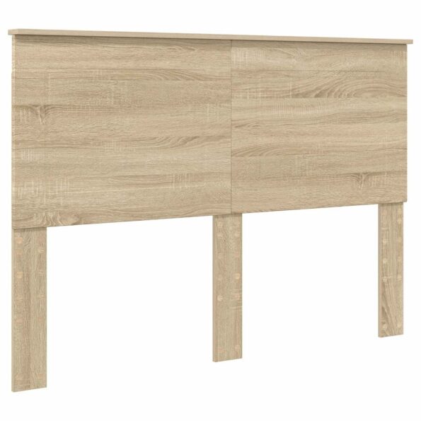 vidaXL Úložná posteľ Sonoma dub 140 x 190 cm Kompozitné drevo – Obrázok 7