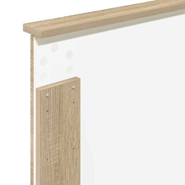 vidaXL Úložná posteľ Sonoma dub 100 x 200 cm Kompozitné drevo – Obrázok 12