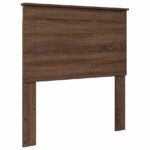 vidaXL Úložná posteľ Hnedý dub 90 x 190 cm Kompozitné drevo – Obrázok 7