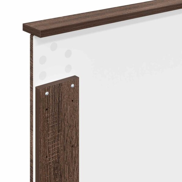 vidaXL Úložná posteľ Hnedý dub 75 x 190 cm Kompozitné drevo – Obrázok 12