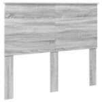 vidaXL Rám postele Sivý Sonoma 120 x 190 cm Kompozitné drevo – Obrázok 7