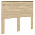 vidaXL Rám postele Sonoma dub 120 x 200 cm Kompozitné drevo – Obrázok 7
