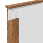 vidaXL Rám postele Staré drevo 90 x 200 cm Kompozitné drevo – Obrázok 11