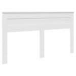 vidaXL Rám postele Biela 200 x 200 cm Masívne borovicové drevo – Obrázok 6