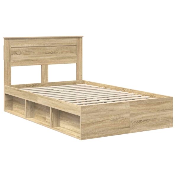 vidaXL Rám postele Sonoma 120 x 200 cm Masívne borovicové drevo – Obrázok 4