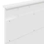vidaXL Rám postele Biela 75 x 190 cm Masívne borovicové drevo – Obrázok 11