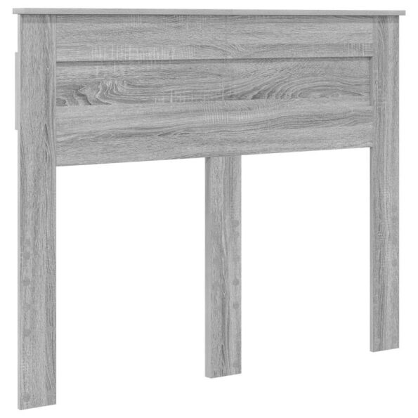 vidaXL Rám postele Sivý Sonoma 135 x 190 cm Kompozitné drevo – Obrázok 7