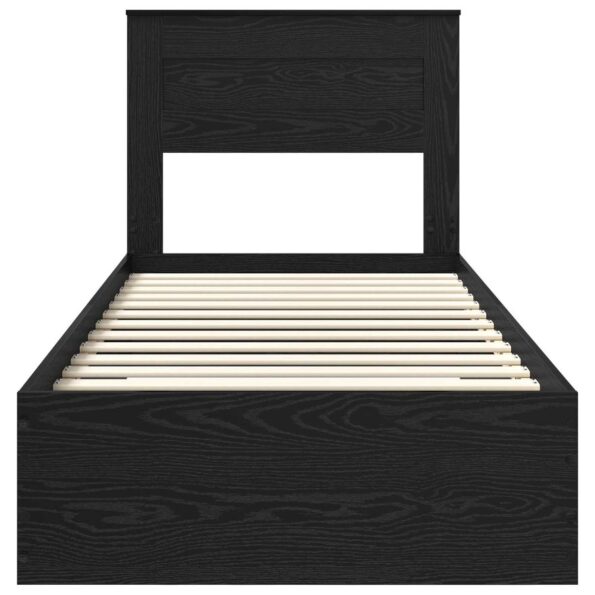 vidaXL Rám postele so zásuvkou s čelnou doskou Kompozitné drevo – Obrázok 7