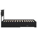 vidaXL Rám postele so zásuvkou s čelnou doskou Kompozitné drevo – Obrázok 8