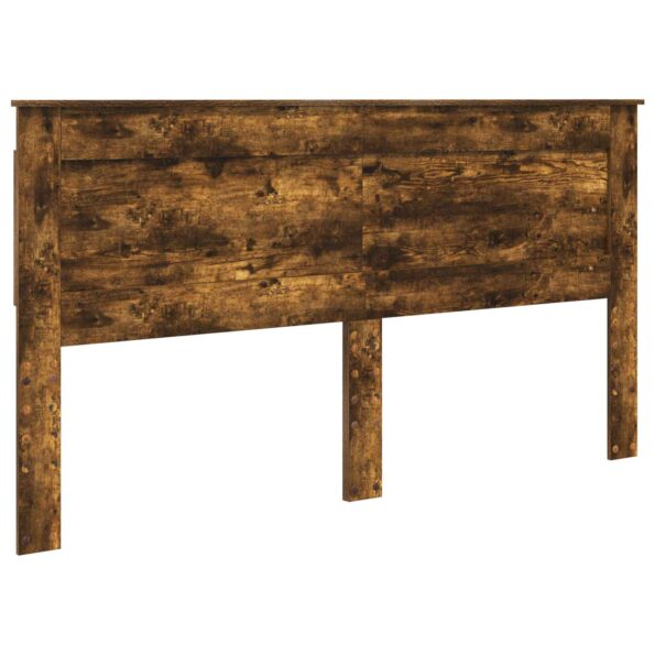 vidaXL Rám postele Dymová dub 200 x 200 cm Masívne borovicové drevo – Obrázok 6