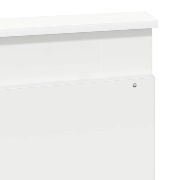 vidaXL Rám postele Biela 120 x 190 cm Masívne borovicové drevo – Obrázok 11