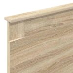 vidaXL Rám postele Sonoma dub 75 x 190 cm Inžinierske drevo – Obrázok 12