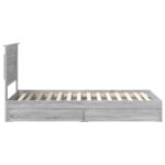 vidaXL Úložná posteľ Sivý Sonoma 90 x 200 cm Kompozitné drevo – Obrázok 9