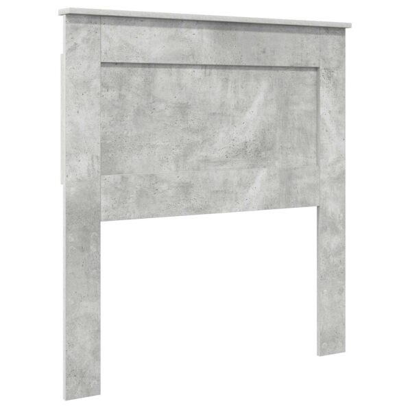 vidaXL Úložná posteľ Betónová šedá 75 x 190 cm Kompozitné drevo – Obrázok 7