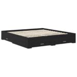 vidaXL Rám postele so zásuvkou s čelnou doskou Kompozitné drevo – Obrázok 6