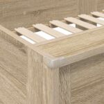 vidaXL Poschodová posteľ pre deti Sonoma dub 75 x 190 cm – Obrázok 8