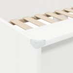 vidaXL Poschodová posteľ pre deti Biela 90 x 200 cm Kompozitné drevo – Obrázok 8