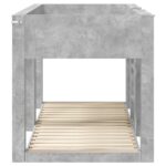 vidaXL Poschodová posteľ pre deti Betónová šedá 100 x 200 cm – Obrázok 6