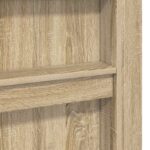 vidaXL Rám poschodovej postele so stolom Sonoma dub 75 x 190 cm – Obrázok 9