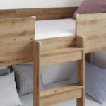 vidaXL Poschodová posteľ pre deti Remeselný dub 90 x 190 cm – Obrázok 3