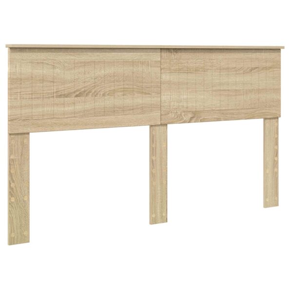 vidaXL Úložná posteľ Sonoma dub 160 x 200 cm Kompozitné drevo – Obrázok 7