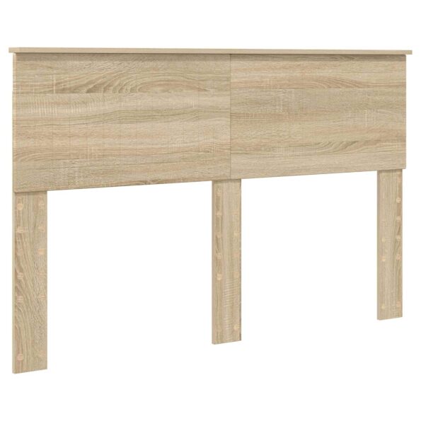 vidaXL Úložná posteľ Sonoma dub 140 x 200 cm Kompozitné drevo – Obrázok 7