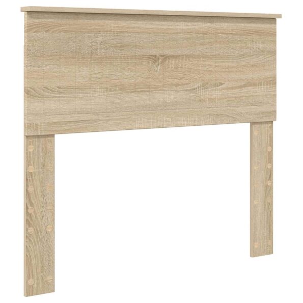 vidaXL Úložná posteľ Sonoma dub 100 x 200 cm Kompozitné drevo – Obrázok 7