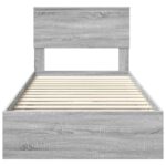vidaXL Úložná posteľ Sivý Sonoma 90 x 190 cm Kompozitné drevo – Obrázok 8