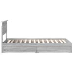 vidaXL Úložná posteľ Sivý Sonoma 90 x 190 cm Kompozitné drevo – Obrázok 9