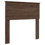 vidaXL Úložná posteľ Hnedý dub 90 x 190 cm Kompozitné drevo – Obrázok 7