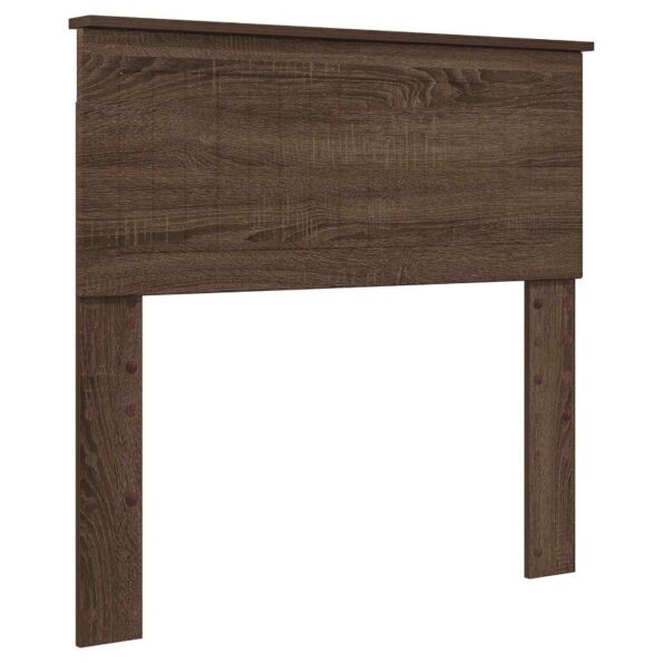 vidaXL Úložná posteľ Hnedý dub 90 x 190 cm Kompozitné drevo – Obrázok 7